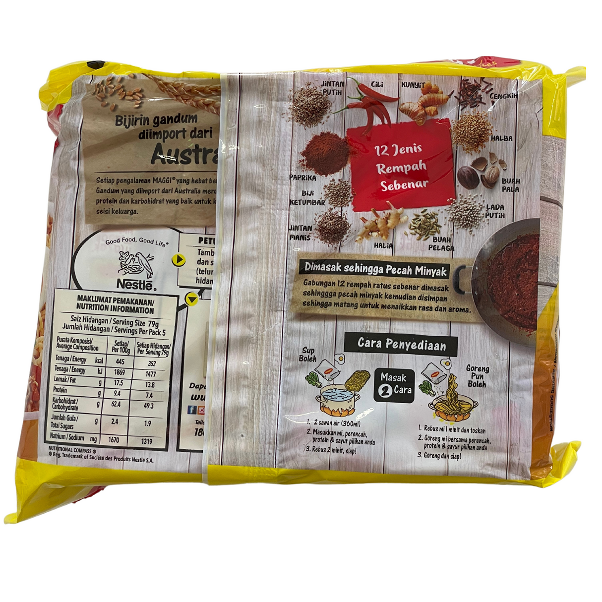 Maggi Mi Goreng Kari Noodles