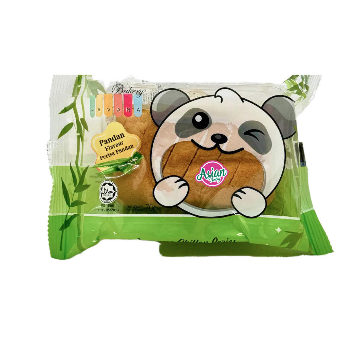 Yami Japanese Chiffon Pandan Flavour Sponge Cake 70g