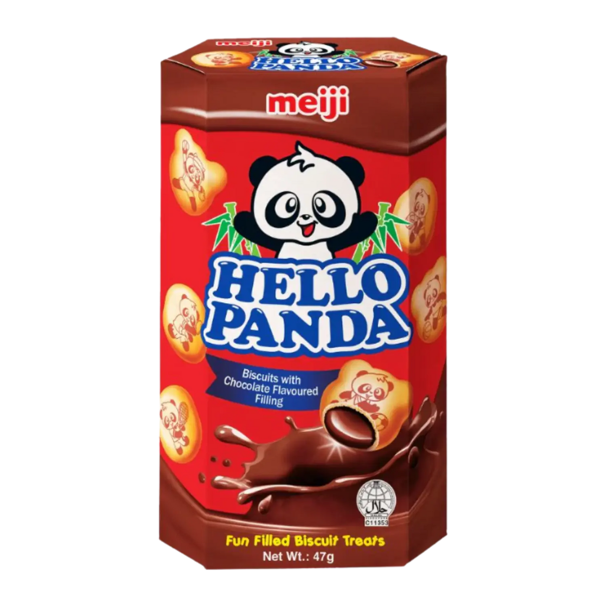 Meiji Hello Panda Perisa Coklat 50g