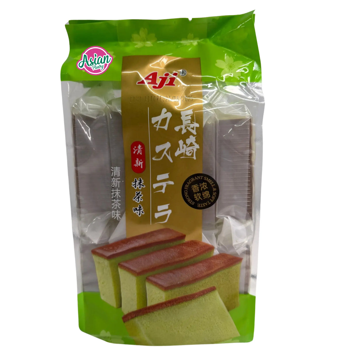 Aji Castella Cake Matcha Flavour 330g