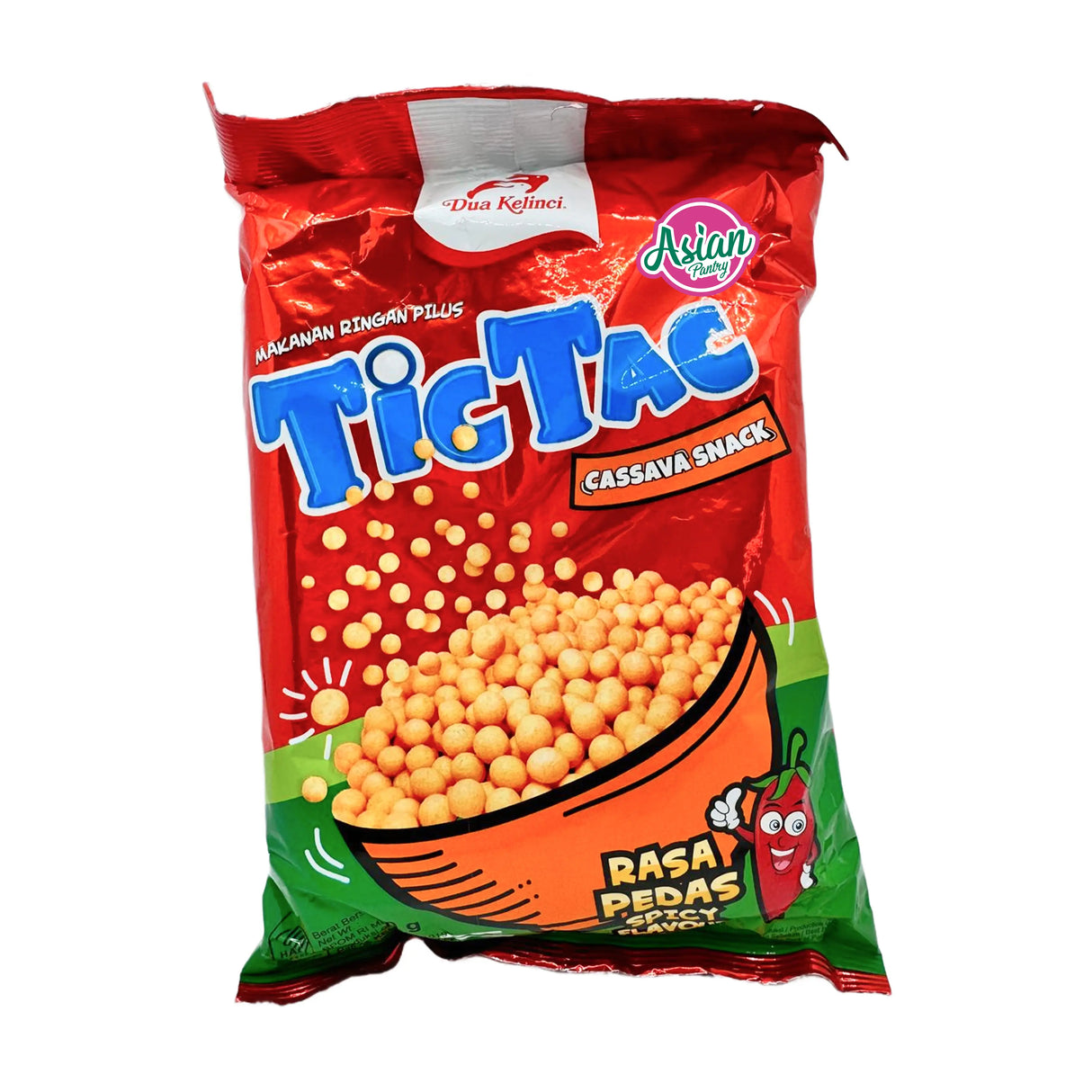 Tic Tac Cassava Snack - Spicy Flavour 80g