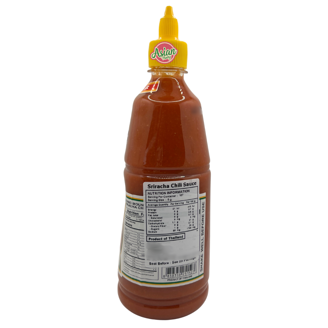 Grand Mountain Sriracha Chilli Sauce (855g) 740ml