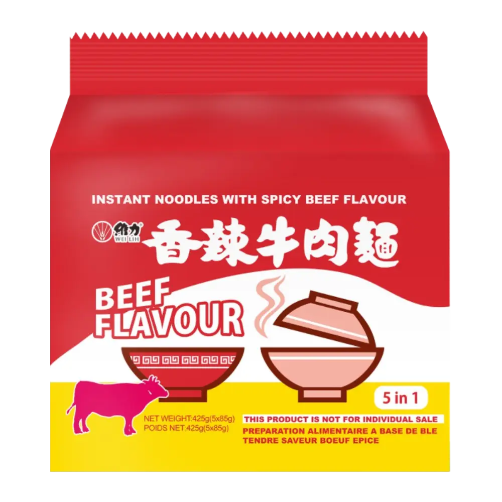 Wei Lih Beef Flavour Noodles (BBD: 06/01/2026)