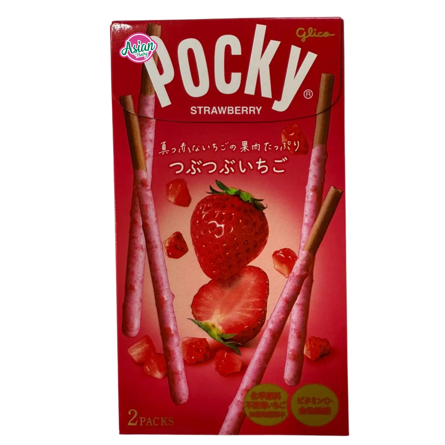 Glico POCKY Strawberi Jepun 55g