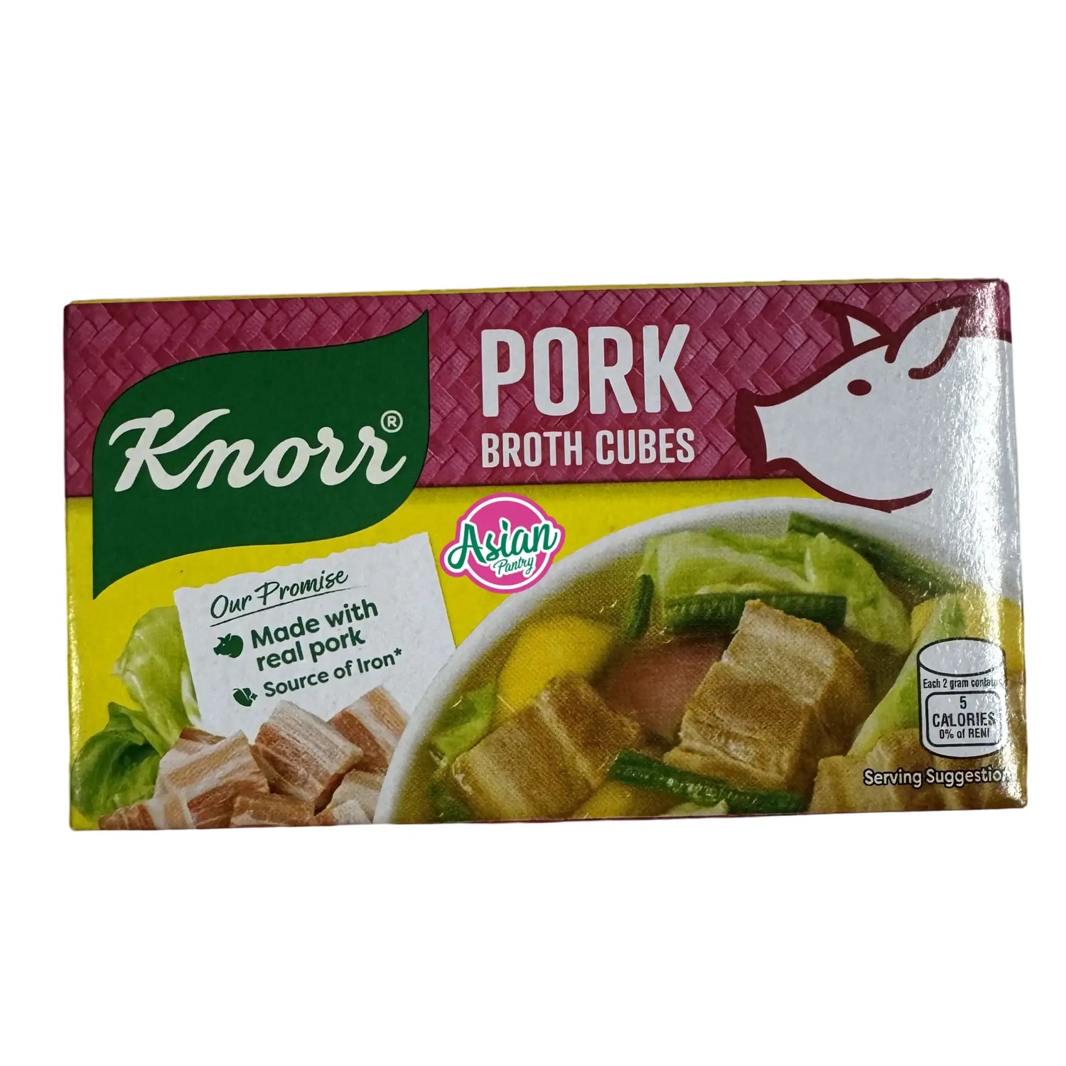 Knorr Pork Broth Cubes 60g