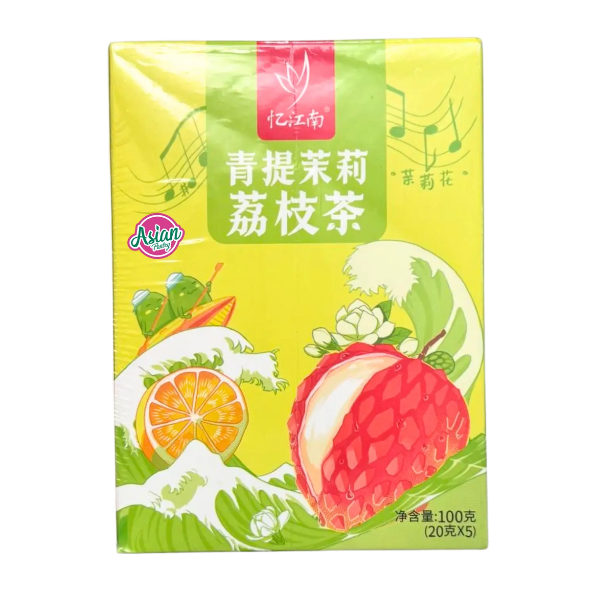 Yi Jiang Nan Green Grape Jasmine Lychee Tea 100g