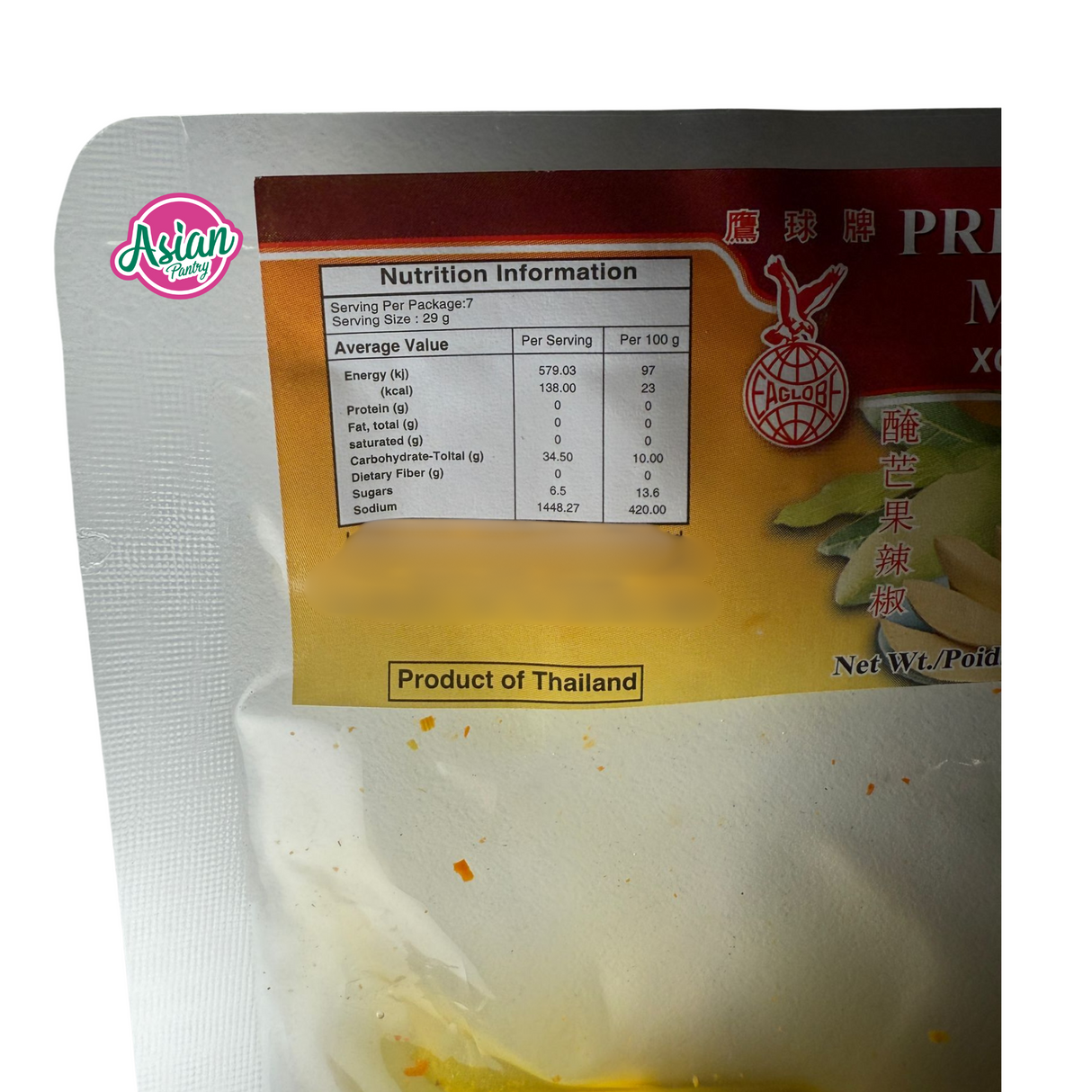 Eaglobe Preserved Mango with Chilli 200g