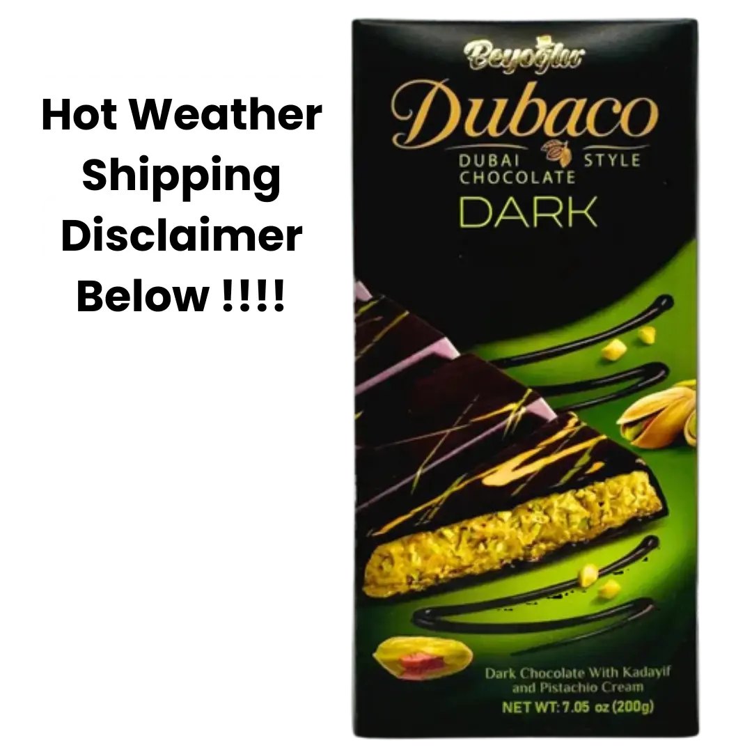 Beyoglu Dubaco Dubai Pistachio Dark Chocolate 200g