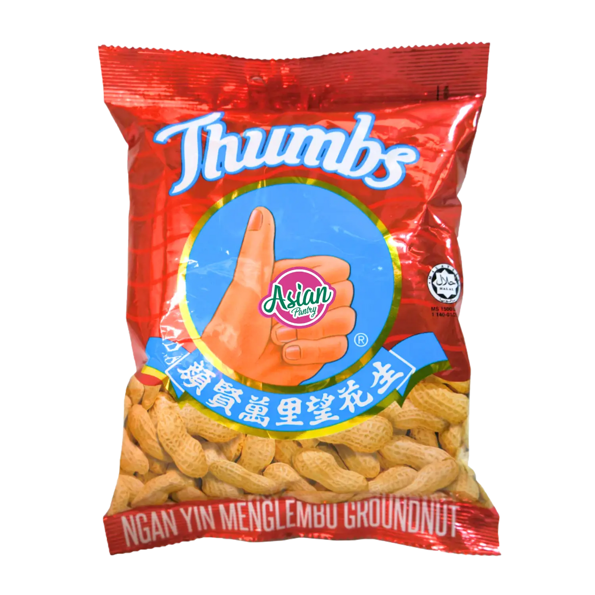 Thumbs Roasted Peanut Snack 120g
