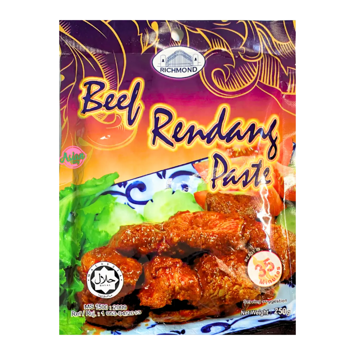 Richmond Brand 牛肉仁当酱 250g