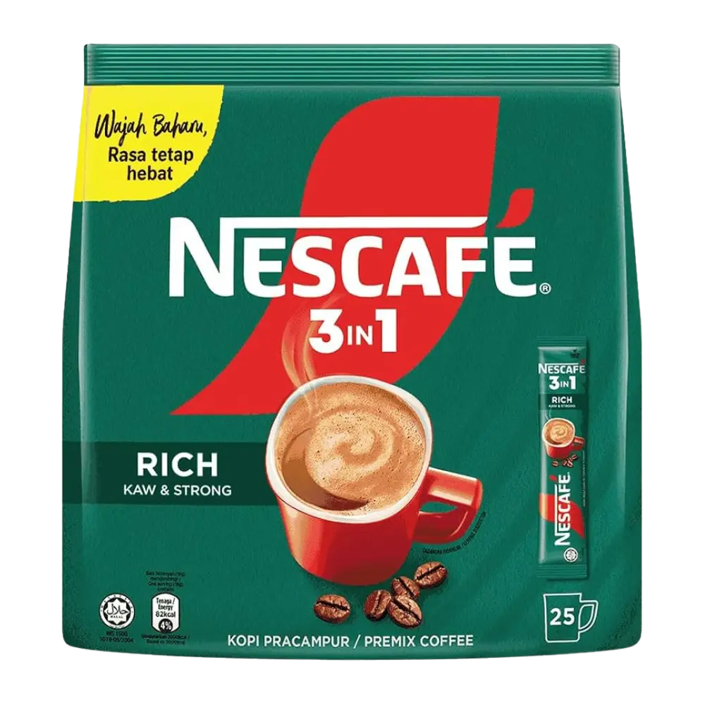Nescafe Rich 3in1 Premix Coffee 25 Sticks 450g