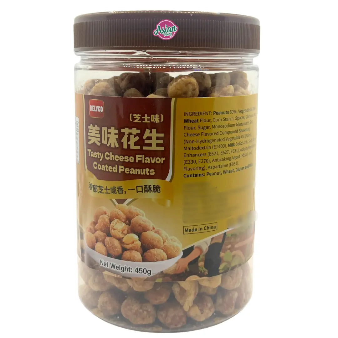 Delyco Tasty Cheese Flavour Coated Peanut 450g