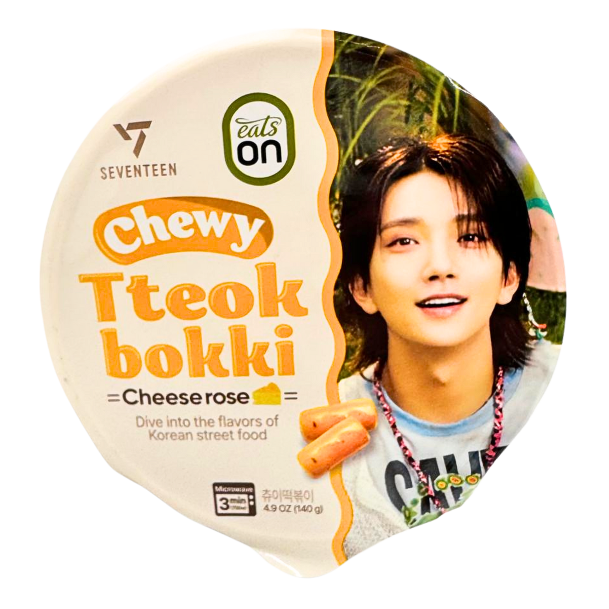 HY SEVENTEEN Chewy Tteokbokki Rose Cheese (Random Member) 140g