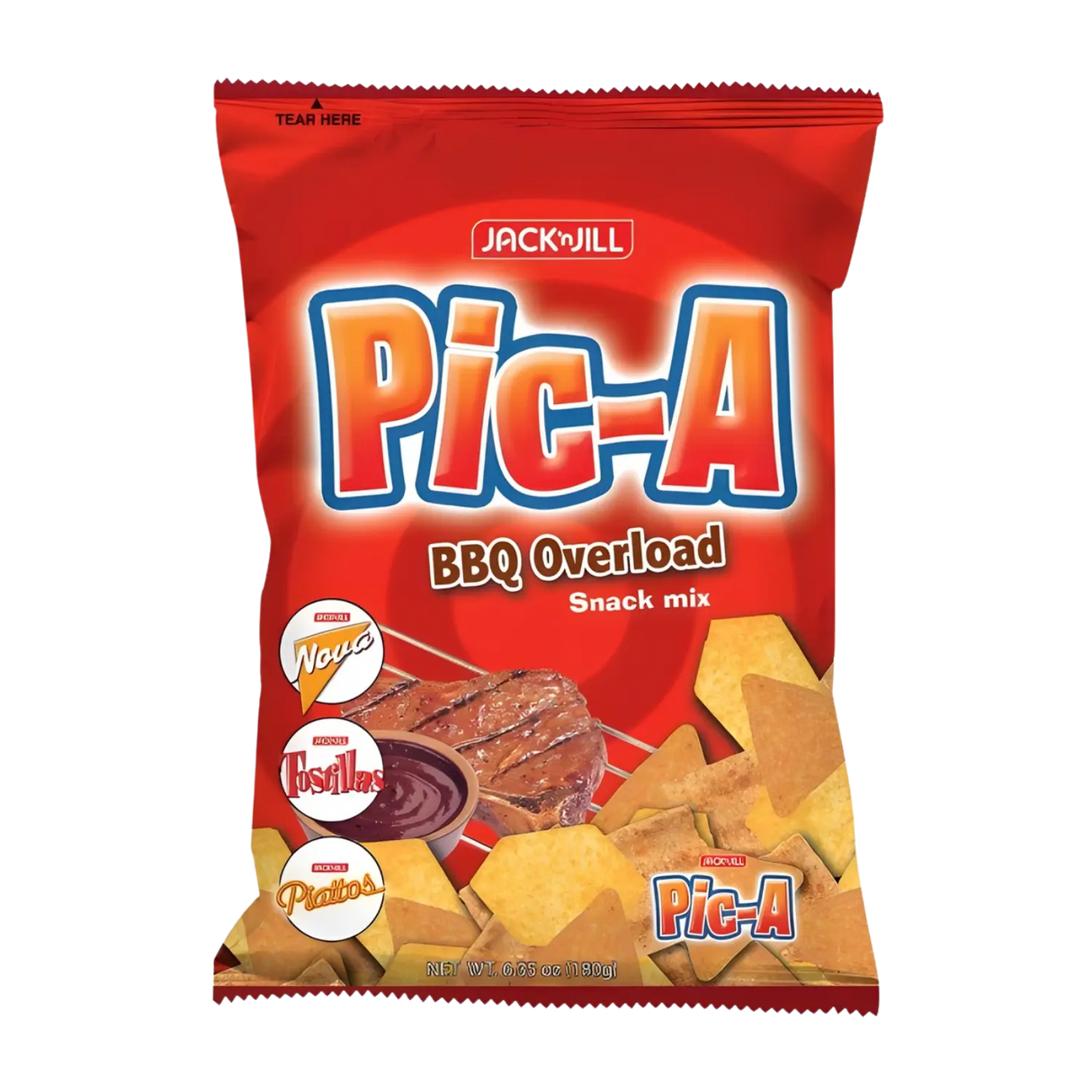 Jack&Jill Pic-A BBQ Overload Snack Mix 180g (BBD: 12/12/2025)