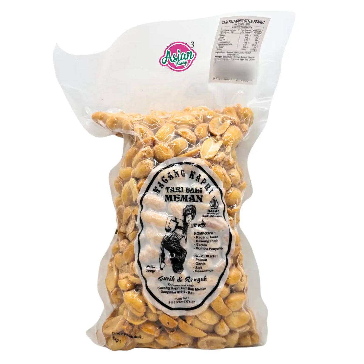 Kacang Kapri Tari Bali Kapri Style Peanut 300g Asian Pantry
