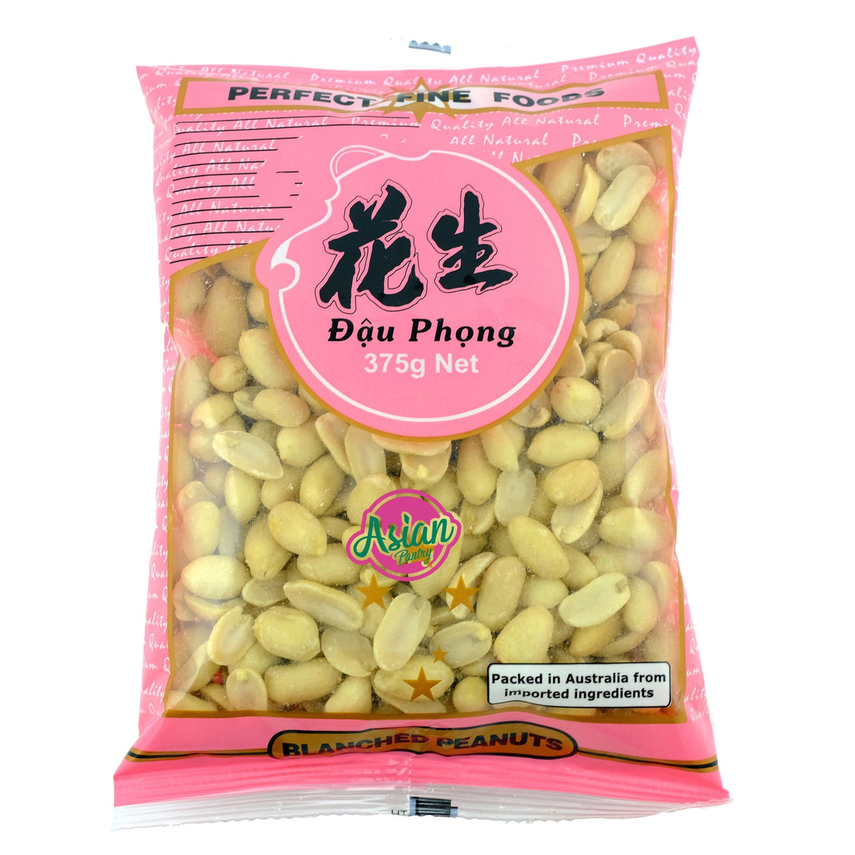 Perfect Fine Foods Blanched Peanuts 375g