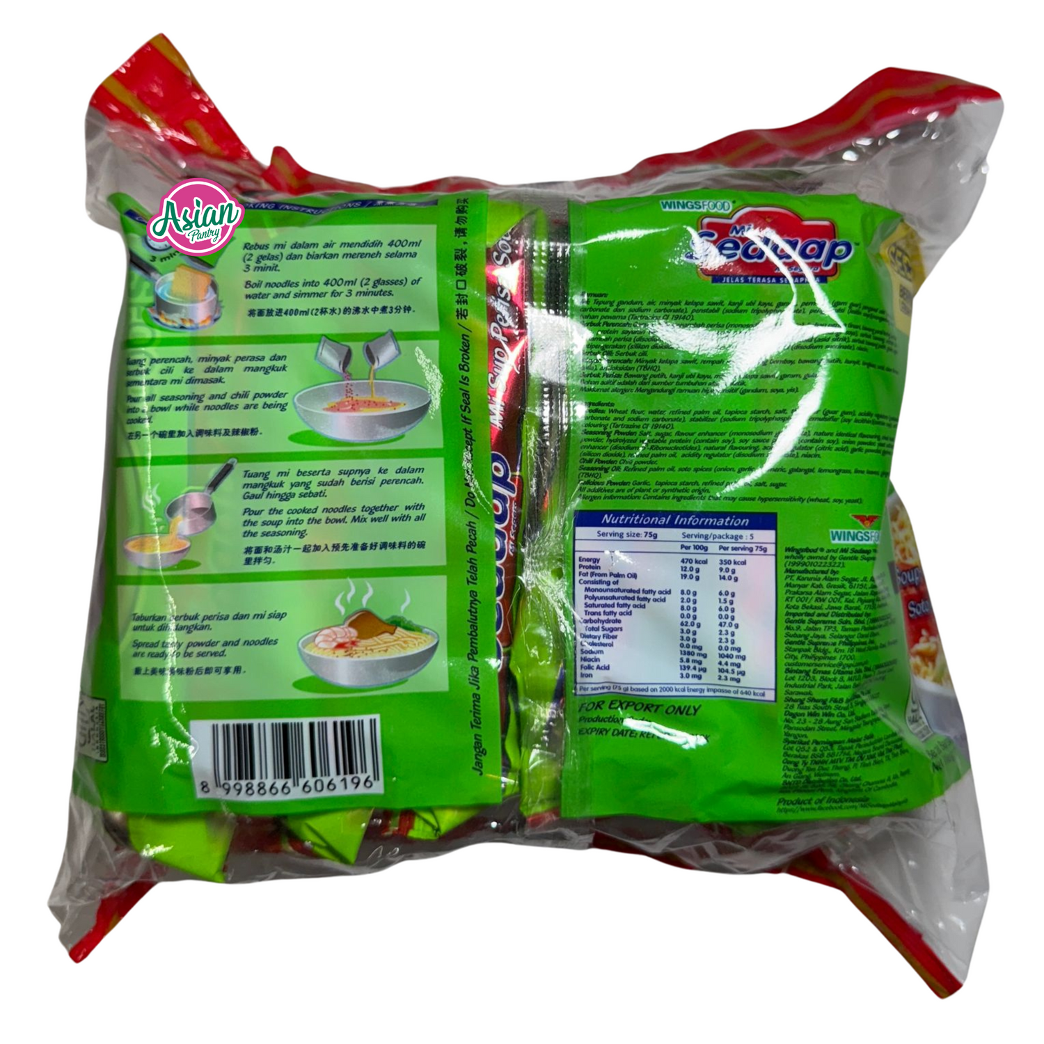 Mi Sedaap Soto Flavour 75g