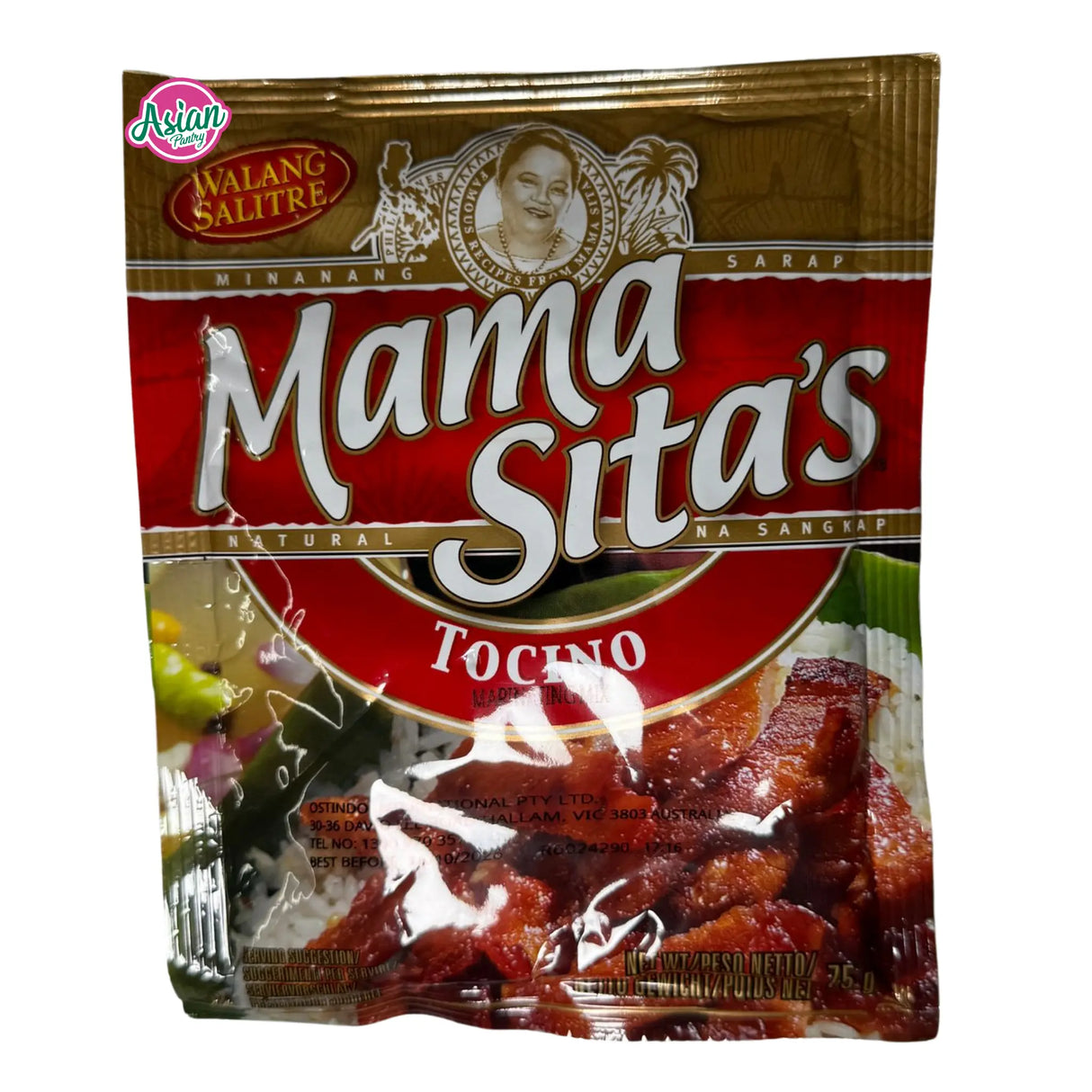 Mama Sita's Marinating (Tocino) Mix 75g