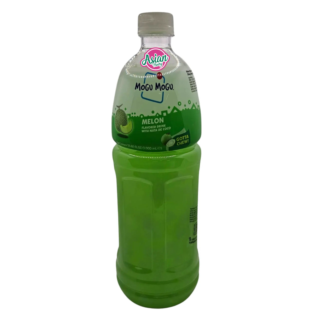 Mogu Mogu Melon Juice with Nata De Coco 1L