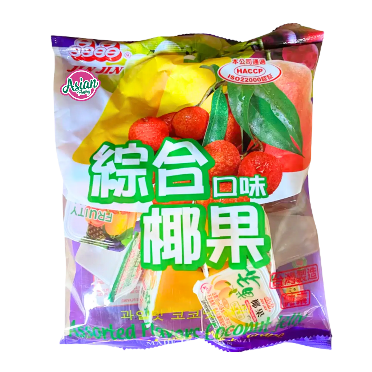 金金什锦椰子果冻 400g