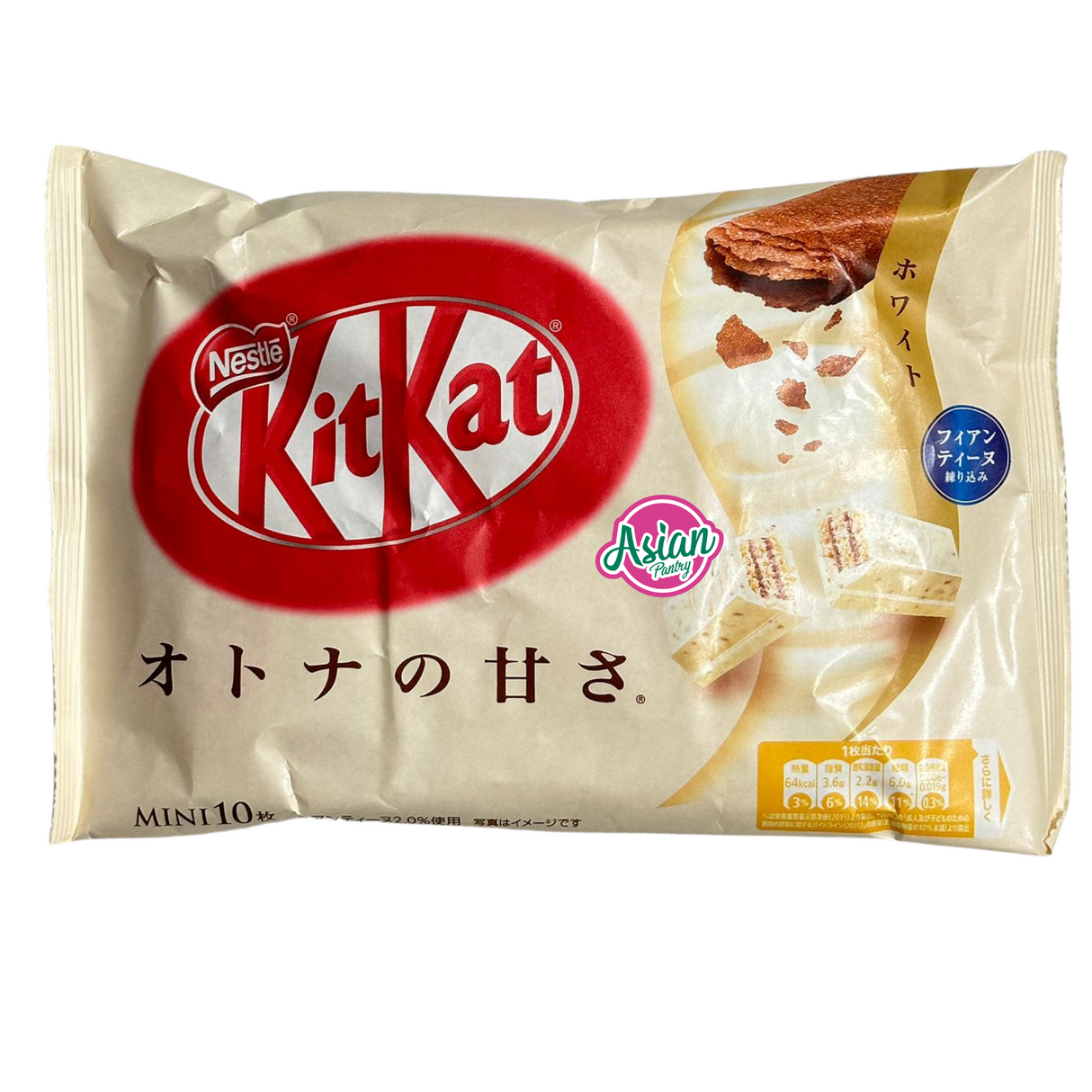Nestle KitKat Mini White Chocolate (10pc) 116g