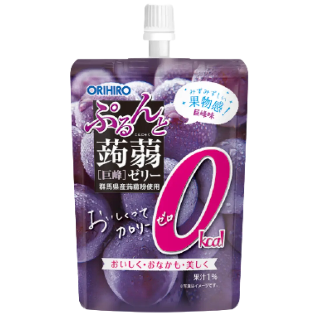 Orihiro Konjac Jelly Okcal Grape (Standing) 130g