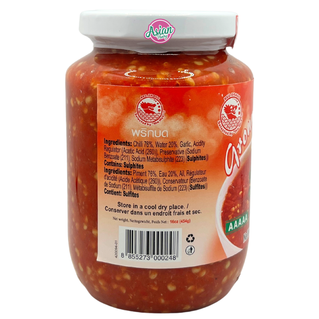 Red Dragon Pickled Grounded Chilli (Strong Hot) 454g