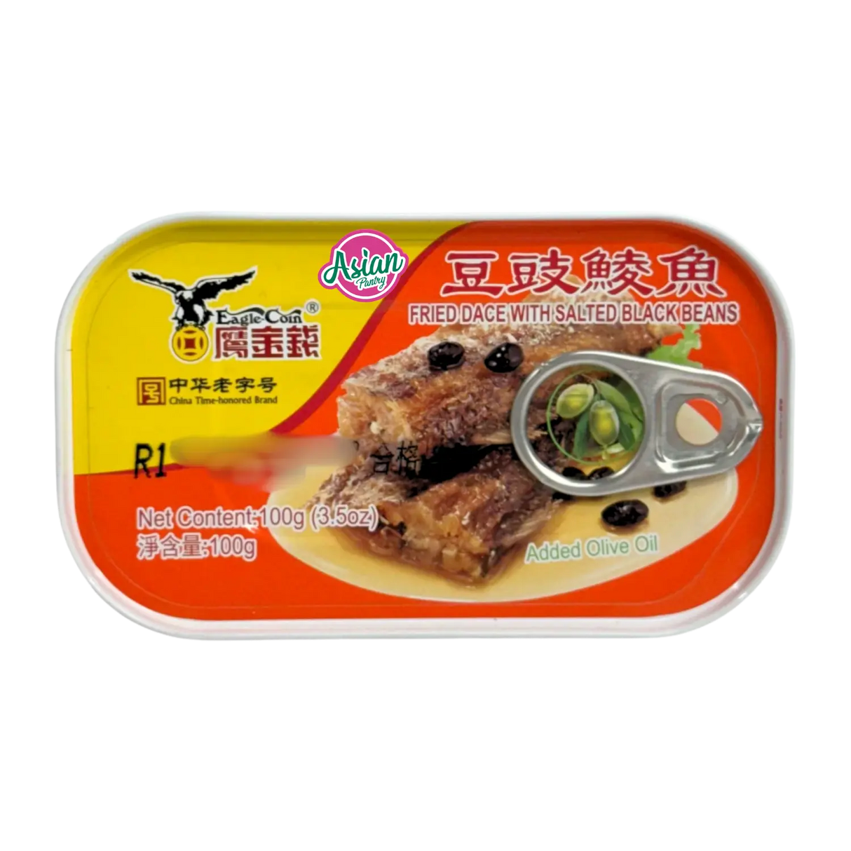 Eagle Coin Fried Dace with Salted Black Beans 100g