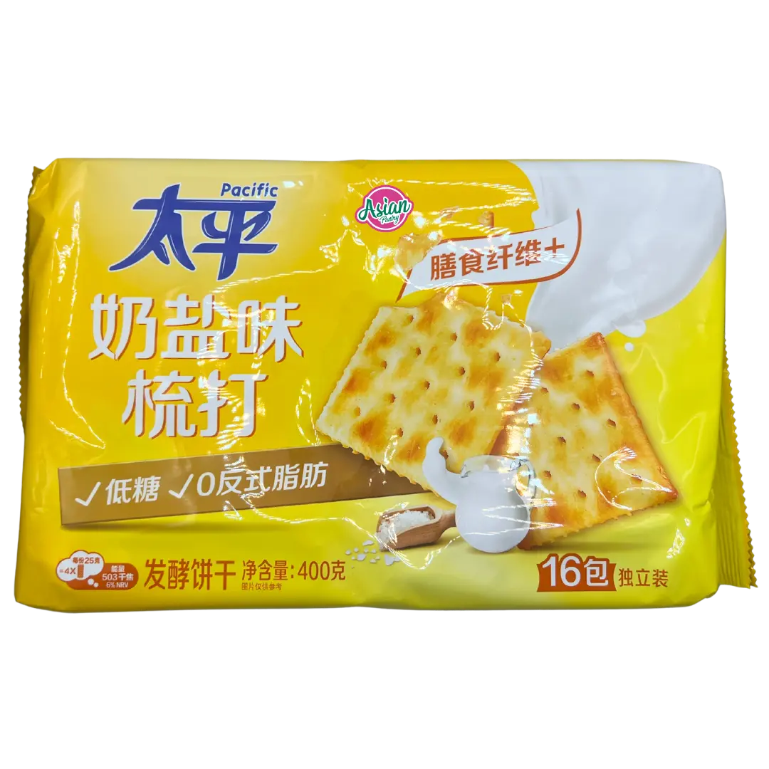 Pacific Soda Crackers (Milk and Salt Flavour) 400g