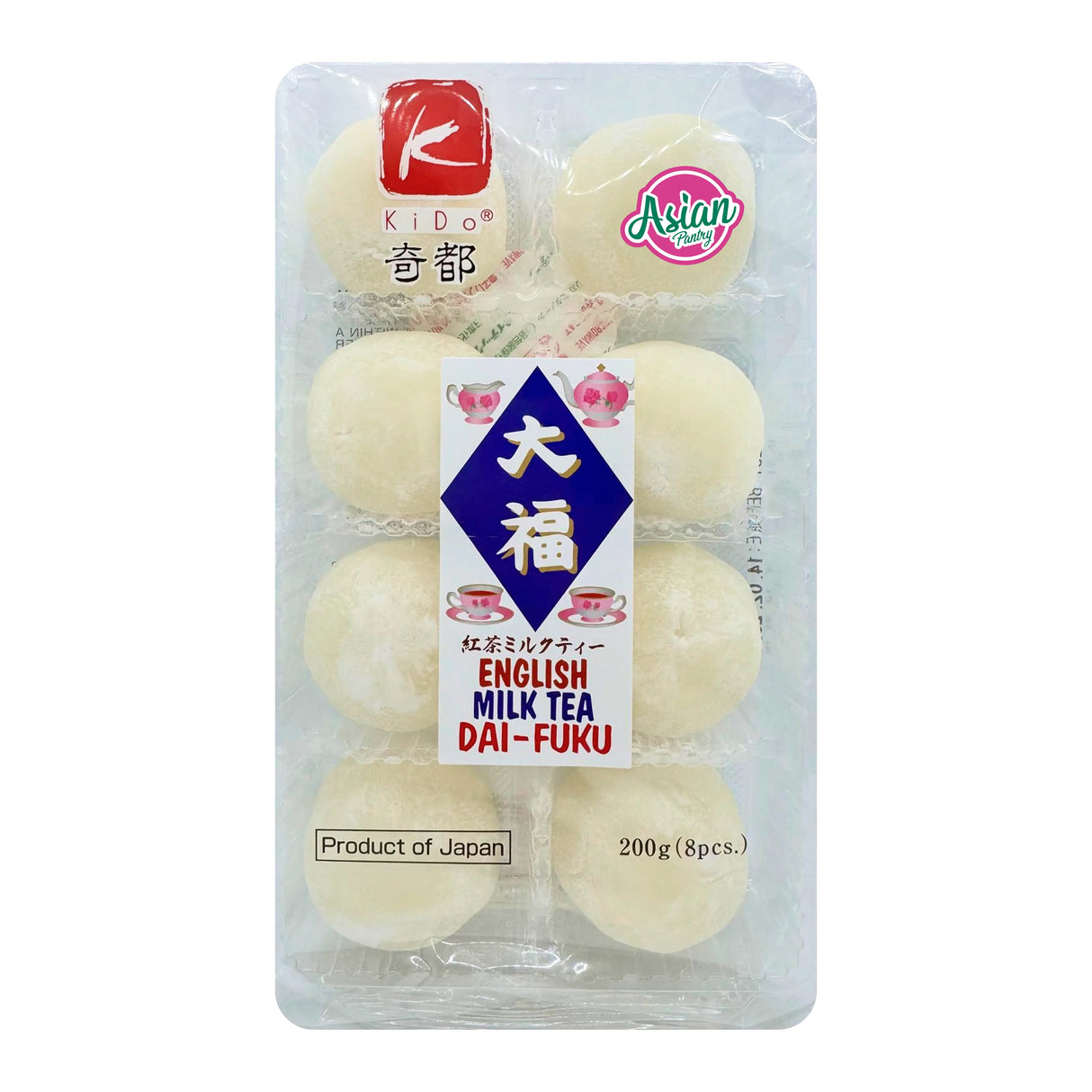 Kido English Milk Tea Daifuku 200g (BBD: 26/04/2026)