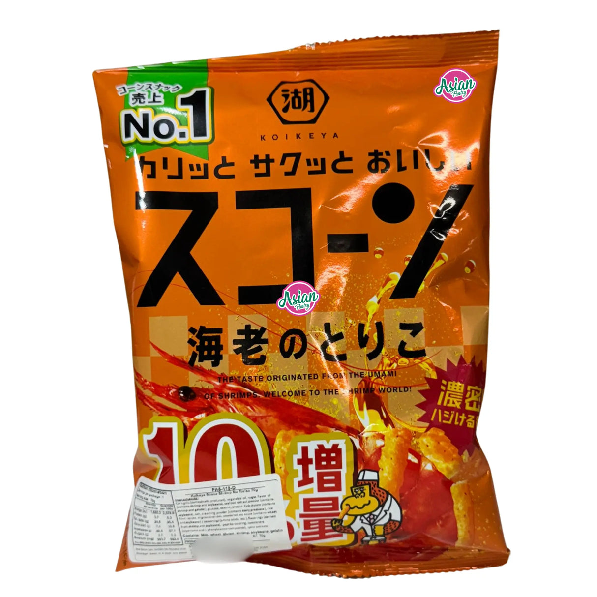 Koikeya Scone Shrimp No Toriko 70g (BBD: Sept 2025)