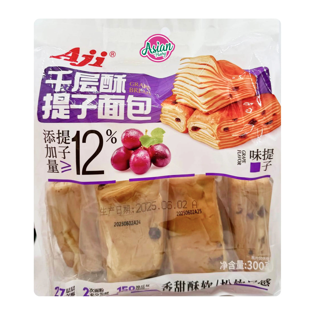 Aji Grape Bread 300g