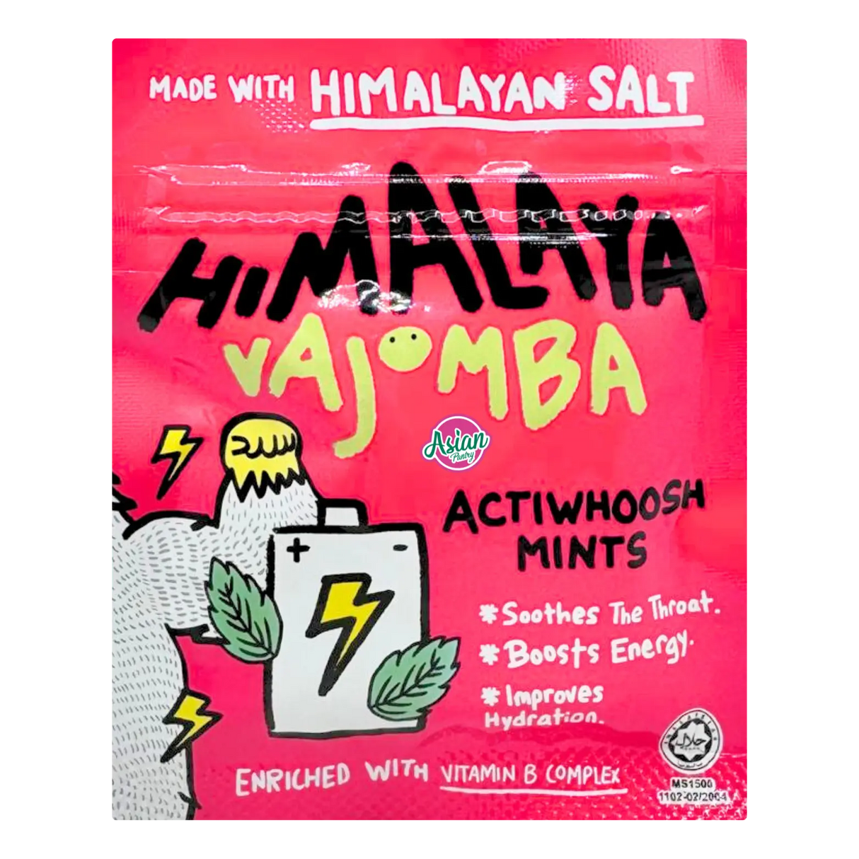 Big Foot Himalaya Vajomba Actiwhoosh Mints 15g