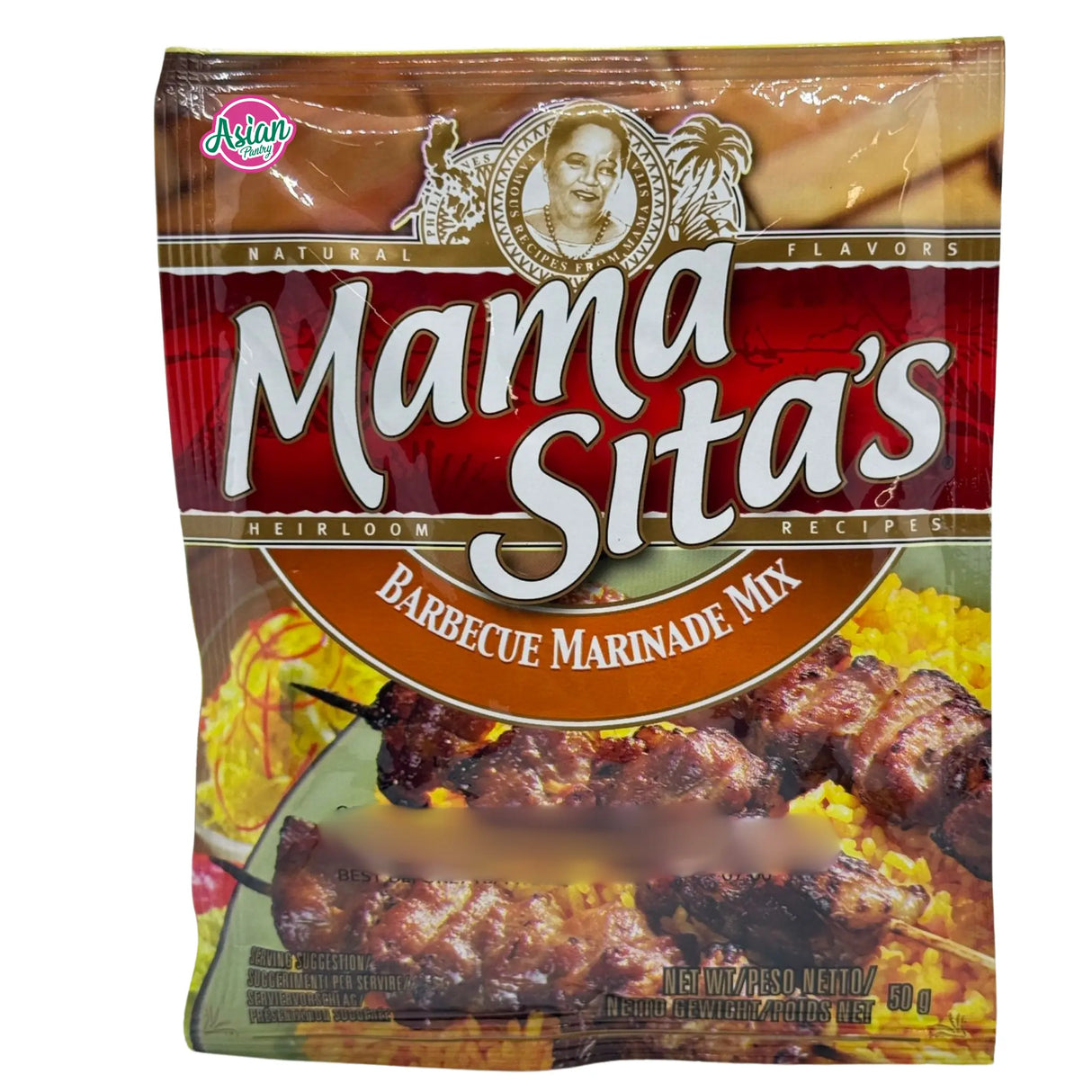 Campuran Perap Barbeku Mama Sita 50g