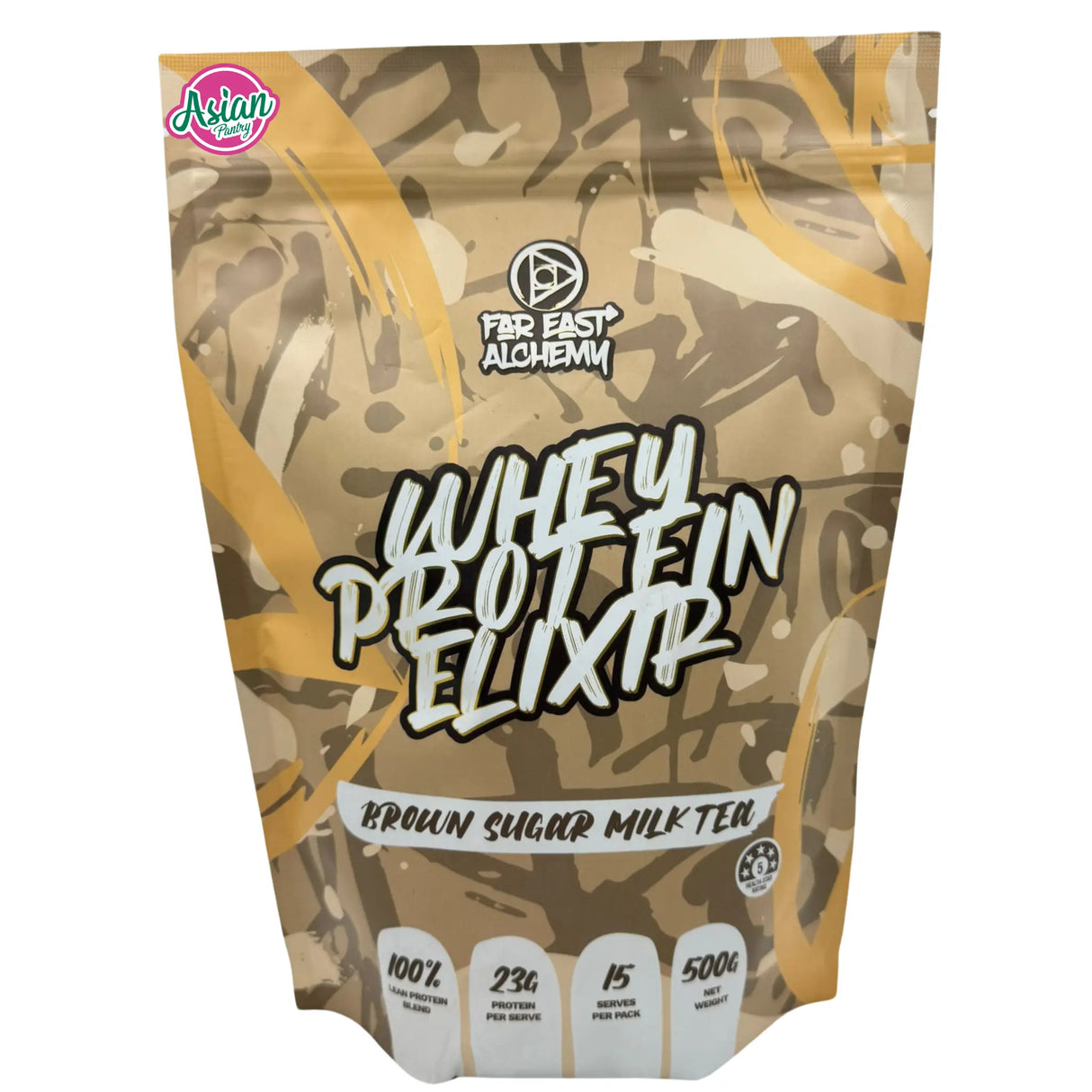 Far East Alchemy Whey Protein Elixir Teh Susu Gula Perang 500g