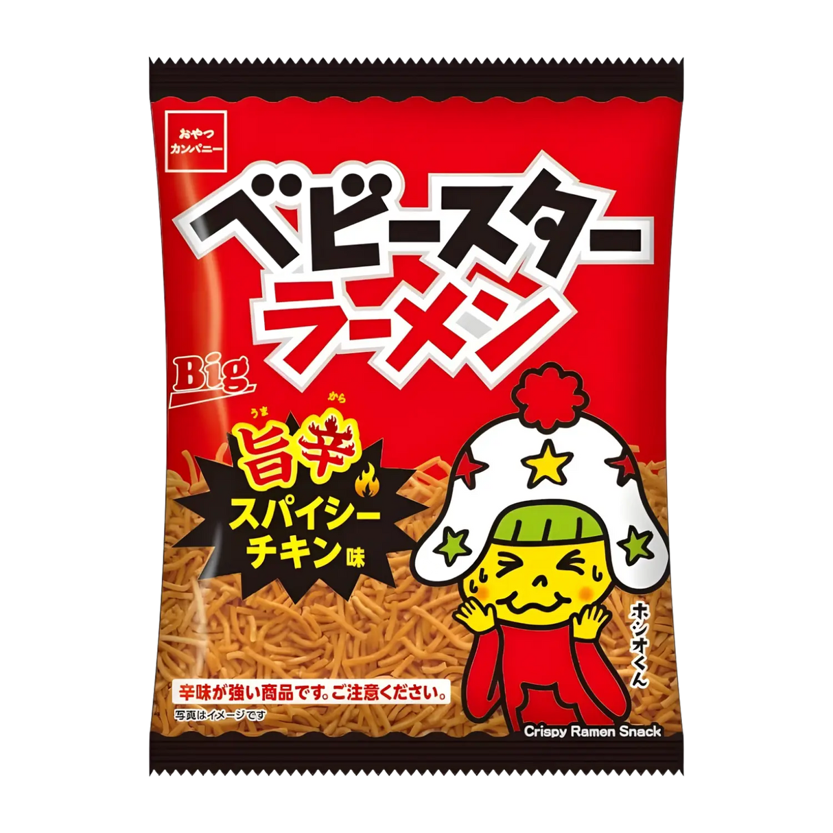 Oyatsu Bay Star Spicy Chicken Ramen Snack 62g