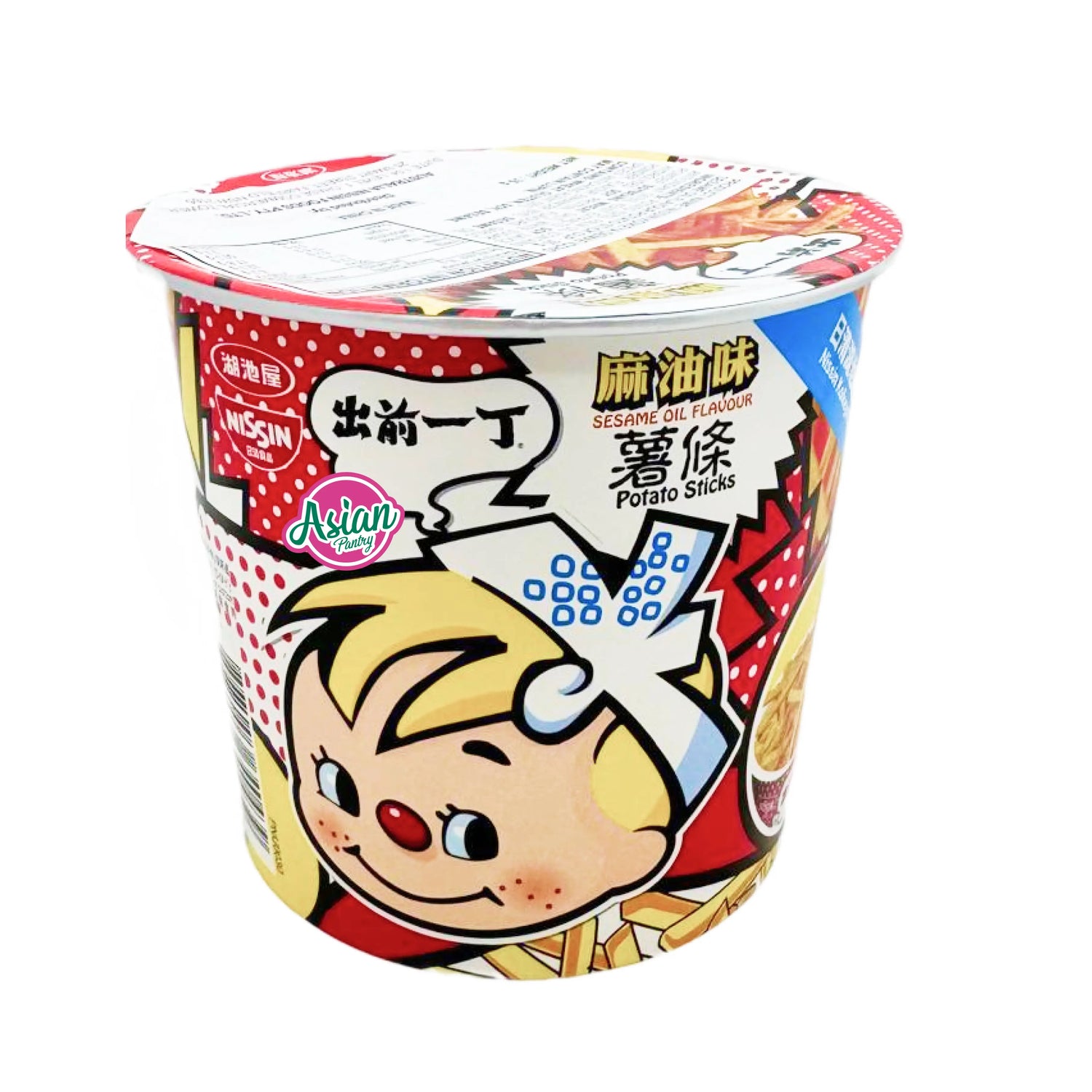 Nissin Cup Noodles Spicy Seafood Flavour Potato Stick Cup 35g
