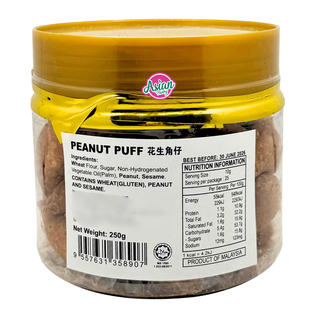 Delyco Peanut Puff (Kok Chai) 250g