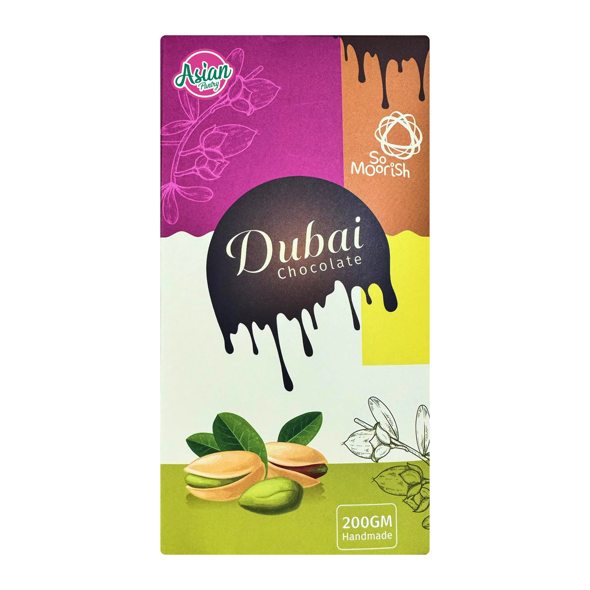 SoMoorish Dubai Chocolate 200g