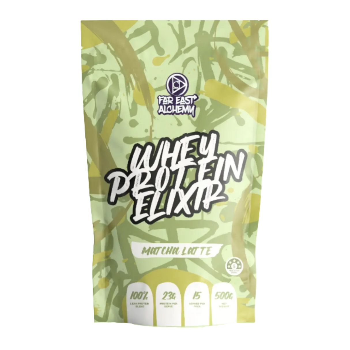 Far East Alchemy Whey Protein Elixir Matcha Latte 500g