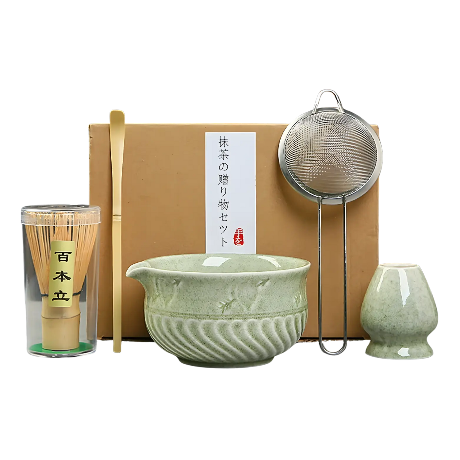 Asian Pantry Traditional Matcha Tea Set 5pc 660g