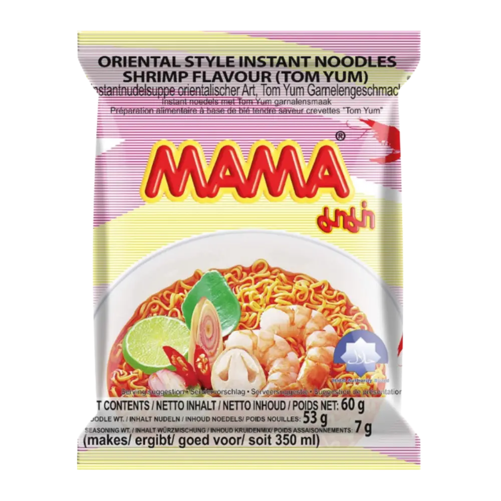 Mama Shrimp Tom Yum Noodles 60g