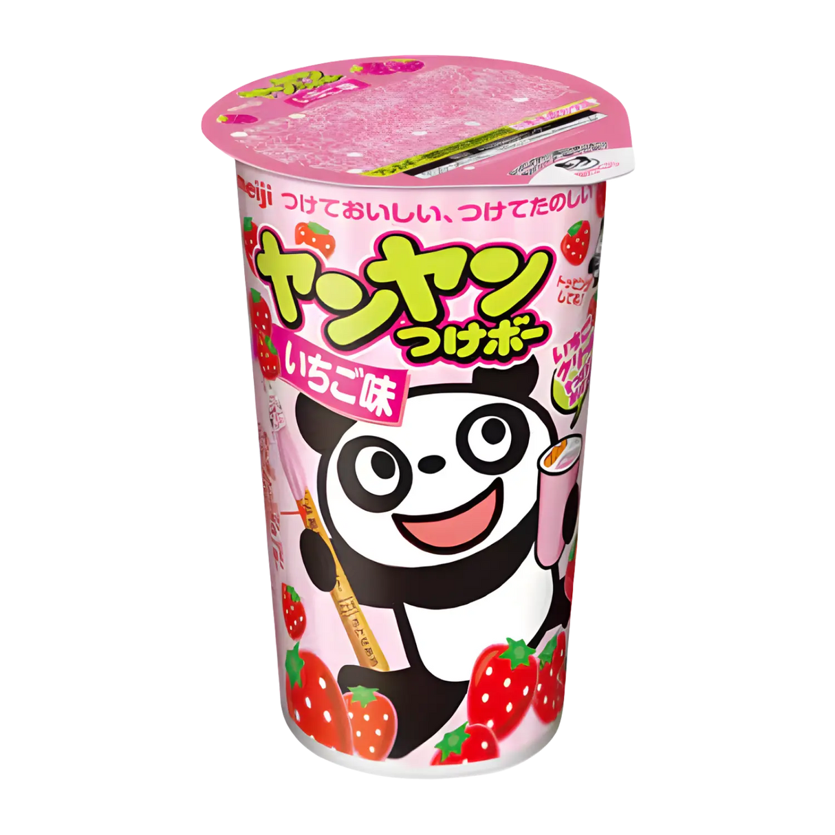 Meiji Yan Yan Tsubeko Strawberry 48g