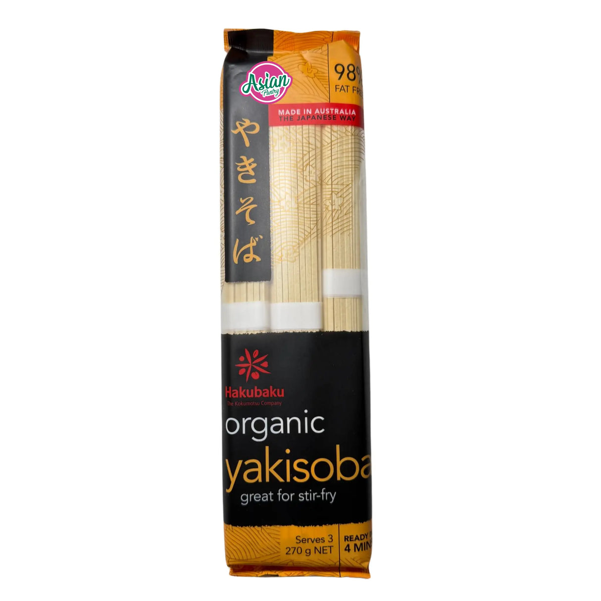 Hakubaku Organic Yakisoba 270g