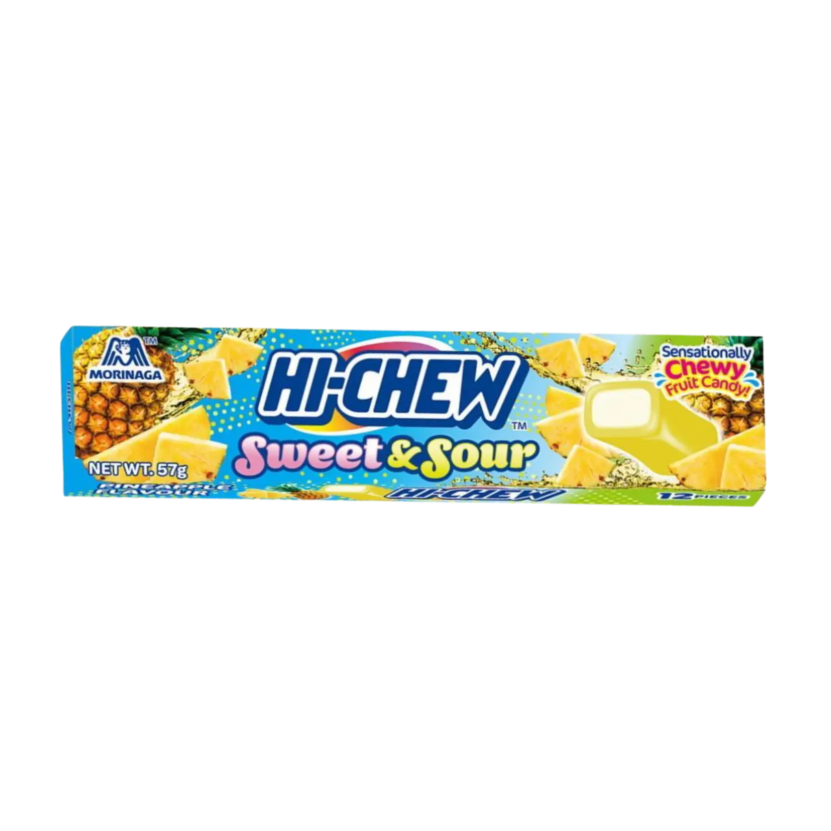 Morinaga Hi-Chew Sour Pineapple 57g