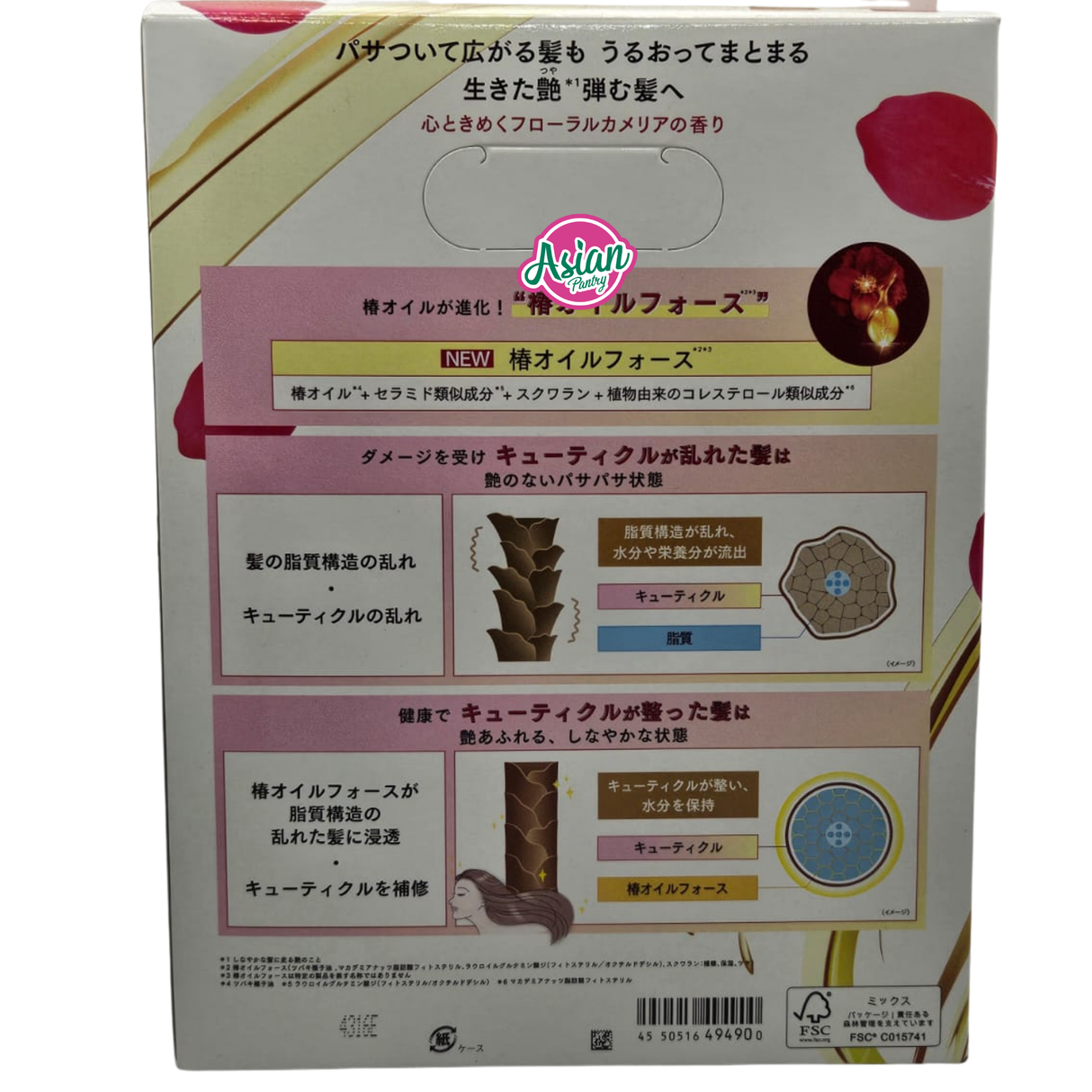 Tsubaki Premium Moist & Repair Shampoo & Conditioner Refill Pair Set 600ml