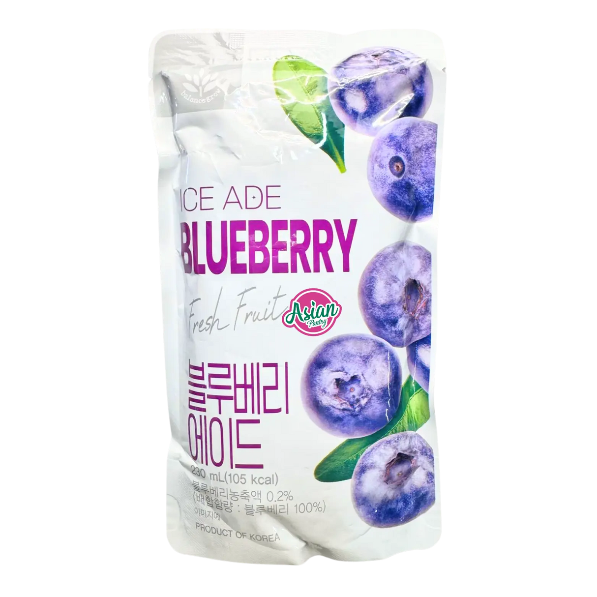 Balance Grow Ice Ade Blueberry Flavour 230ml