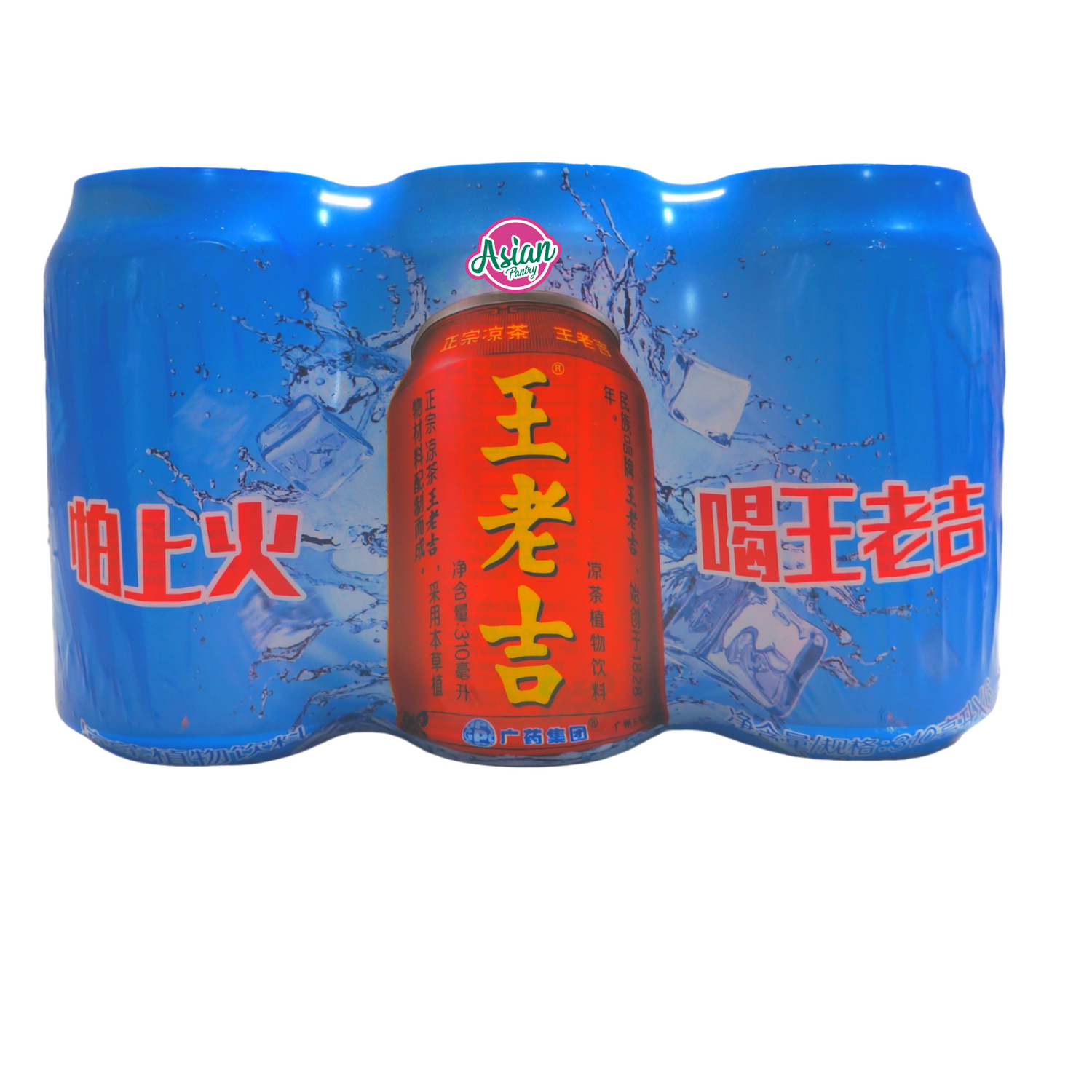 王老吉草本饮料 (6包) 1860ml