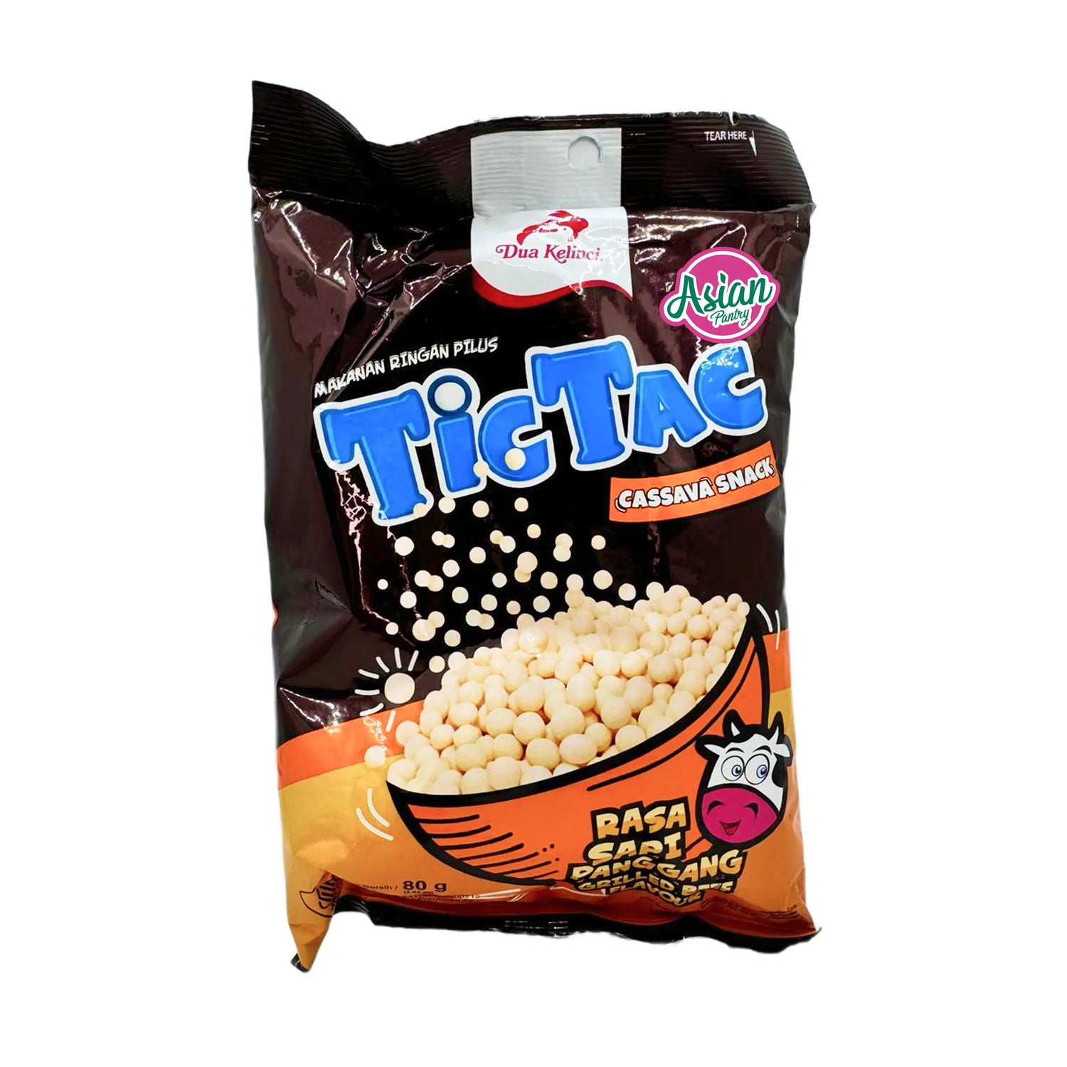 Tic Tac Cassava Snack - BBQ Flavour 80g