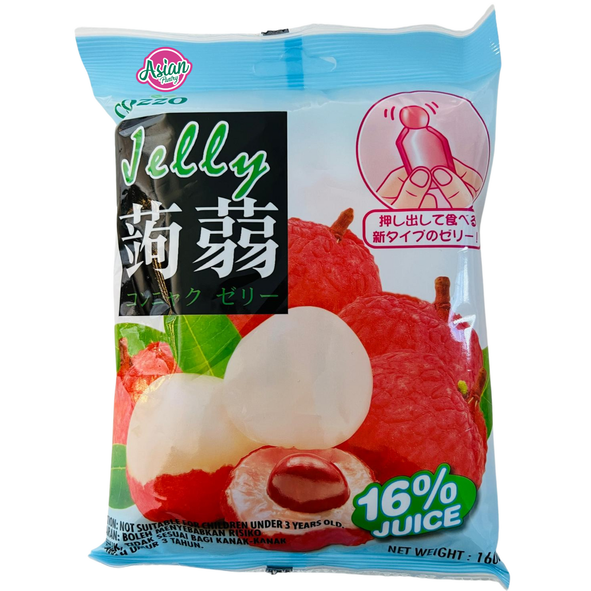 Cozzo Konnyaku Jelly Lychee 160g
